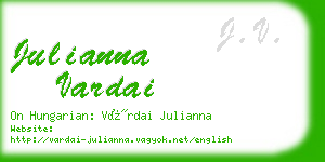 julianna vardai business card